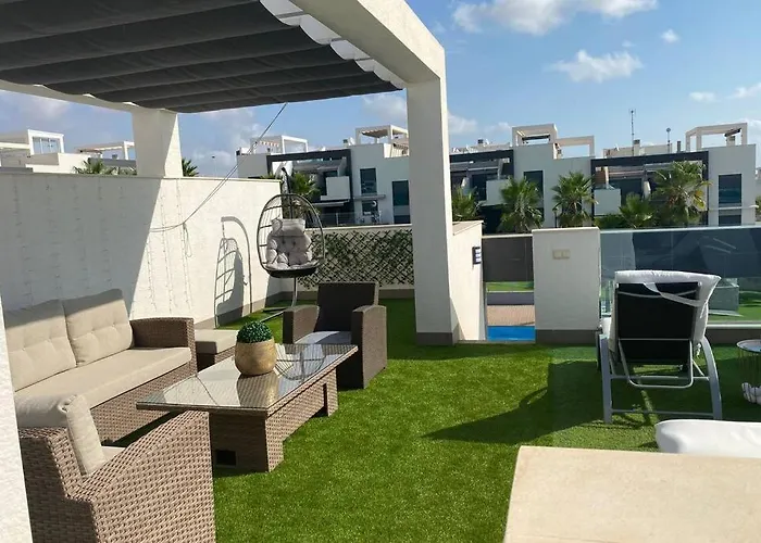 Appartement Luxury Penthouse With Private Rooftop Terrace, Pool, Punta Prima, Torrevieja Torrevieja