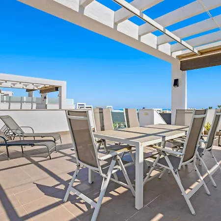 Luxury Penthouse With Private Rooftop Terrace, Pool, Punta Prima, Apartment *