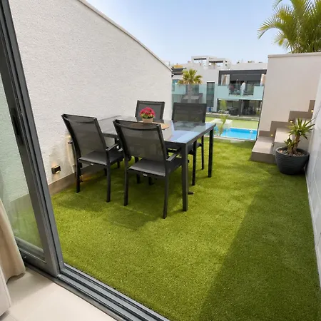 Apartment Luxury Penthouse With Private Rooftop Terrace, Pool, Punta Prima,