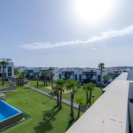 Luxury Penthouse With Private Rooftop Terrace, Pool, Punta Prima, *