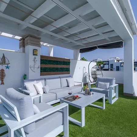 Luxury Penthouse With Private Rooftop Terrace, Pool, Punta Prima,