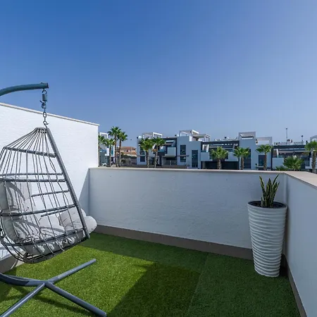 Luxury Penthouse With Private Rooftop Terrace, Pool, Punta Prima, Torrevieja