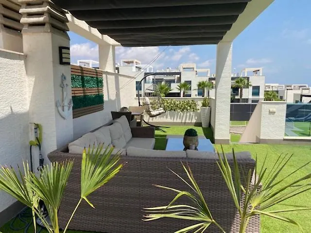 Lägenhet Luxury Penthouse With Private Rooftop Terrace, Pool, Punta Prima, Torrevieja *
